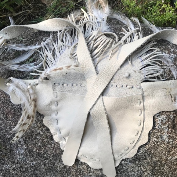 Dream Catcher Leather Festival Fanny Pack - Picture 4 of 4